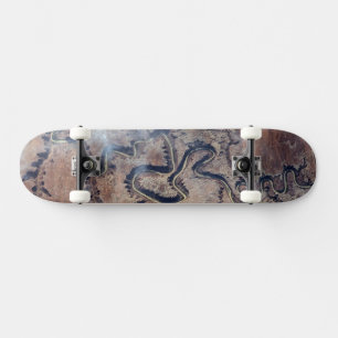 Der grüne Fluss mit seinen Nebenschluchten in Utah Skateboard
