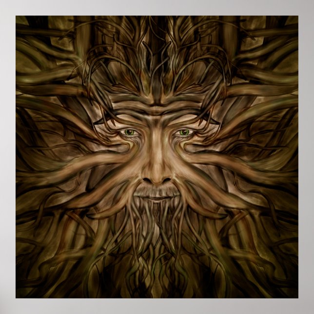 Der Grüne Mann Poster (Vorne)