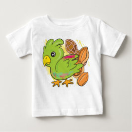 Der grüne Papagei Baby T-shirt