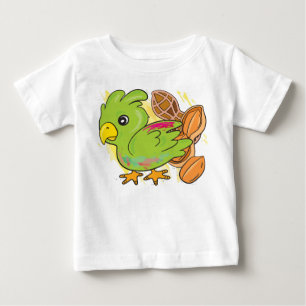 Der grüne Papagei Baby T-shirt