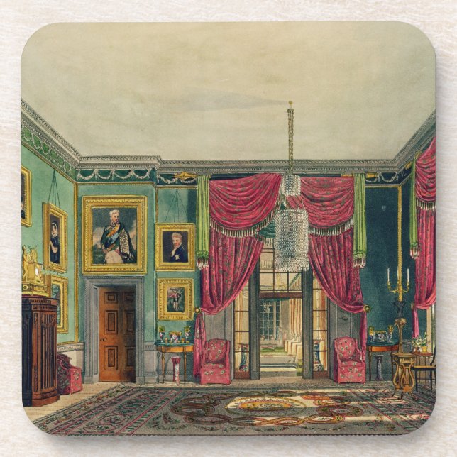 Der grüne Pavillon, Frogmore Haus, 'vom Hist Untersetzer (Vorderseite)