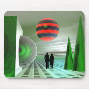 Der grüne Planet Mousepad