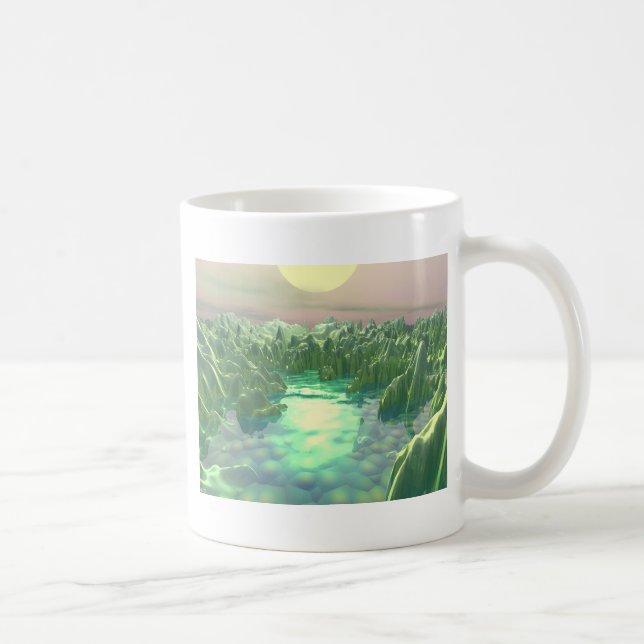 Der grüne Planet Tasse (Rechts)
