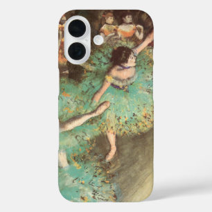 Der Grüne Tänzer von Edgar Degas, Vintage Ballet iPhone 16 Hülle