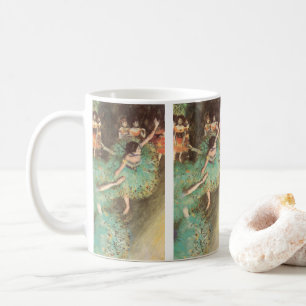 Der Grüne Tänzer von Edgar Degas, Vintage Ballet Tasse