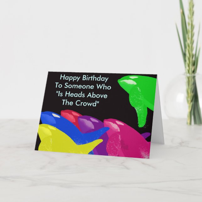 Der grüne Wal von Orca liegt über der Menschenmeng Karte (Vorderseite)