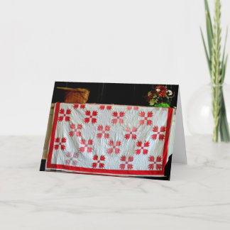 Der Gruß-Karte des gesteppten Familien-Schatzes Karte