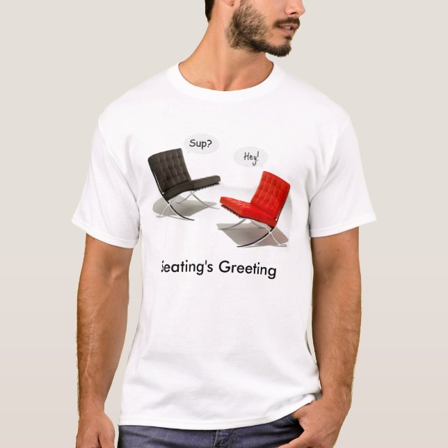 Der Gruß-Mod der Sitzplätze T-Shirt (Vorderseite)