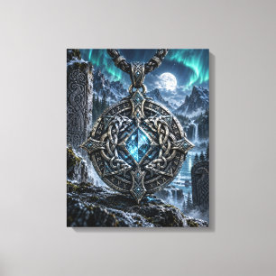 Der Guardian Amulett Leinwanddruck