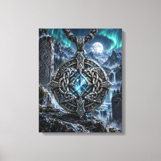 Der Guardian Amulett Leinwanddruck