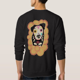 Der Guide – Día de los Muertos Hund Kunst Sweatshirt