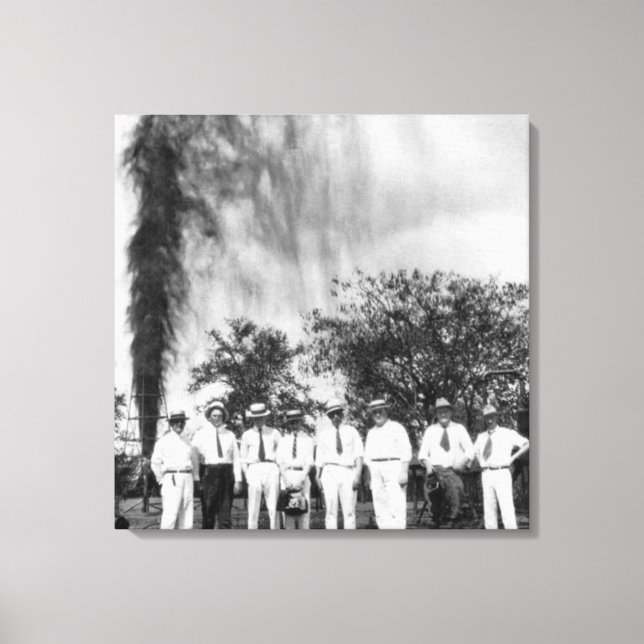 Der Gusher Leinwanddruck (Vorderseite)