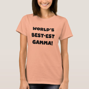 Der Gut-est-Gamma der Welt Schwarzweiss T-Shirt