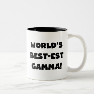 Der Gut-est-Gamma der Welt Schwarzweiss Zweifarbige Tasse