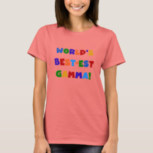 Der Gut-est-Gamma-helle Farbgeschenke der Welt T-Shirt