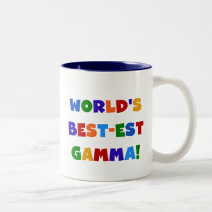 Der Gut-est-Gamma-helle Farbgeschenke der Welt Zweifarbige Tasse
