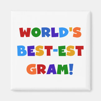 Der Gut-est-Gramm-helle Farbgeschenke der Welt Magnet