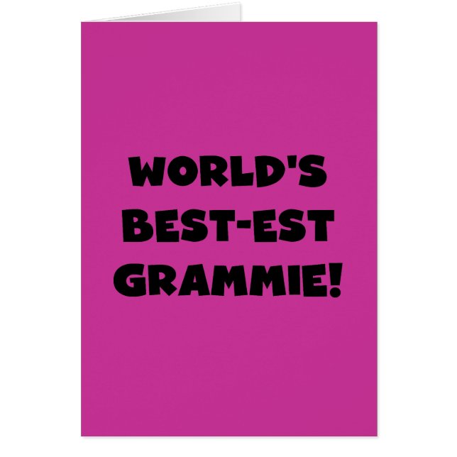 Der Gut-est Grammie der Welt schwarze oder weiße (Vorne)