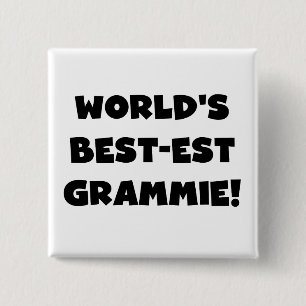 Der Gut-est Grammie der Welt schwarze oder weiße Button