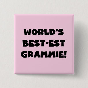 Der Gut-est Grammie der Welt schwarze oder weiße G Button