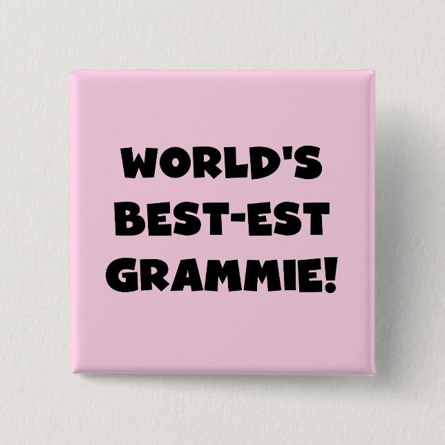 Der Gut-est Grammie der Welt schwarze oder weiße G Button (Vorderseite)