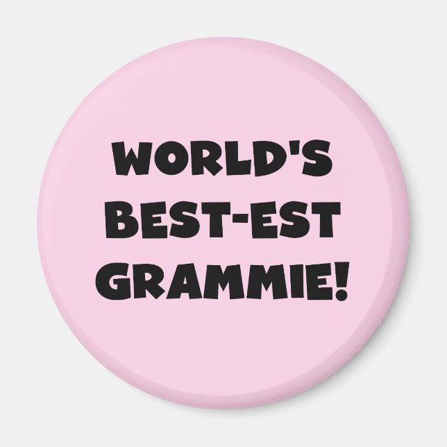 Der Gut-est Grammie der Welt schwarze oder weiße Magnet (Vorne)