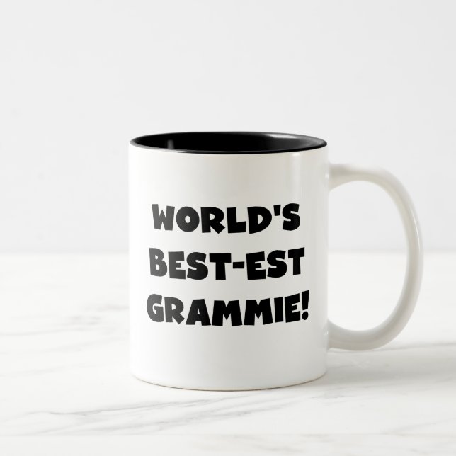 Der Gut-est Grammie der Welt schwarze oder weiße Zweifarbige Tasse (Rechts)