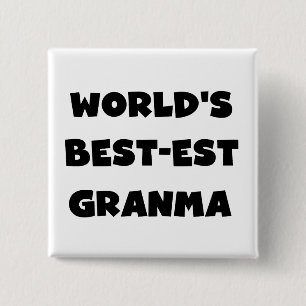 Der Gut-est Granma der Welt Schwarzweiss Button