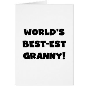 Der Gut-est-Oma-Schwarz-Text-T-Shirts Geschenke