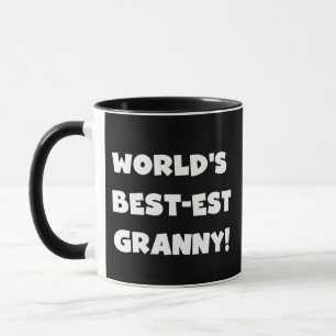 Der Gut-est-Oma-weiße Text-T-Shirts Geschenke der Tasse