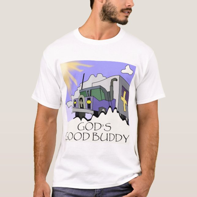 Der gute Freund des Gottes T-Shirt (Vorderseite)