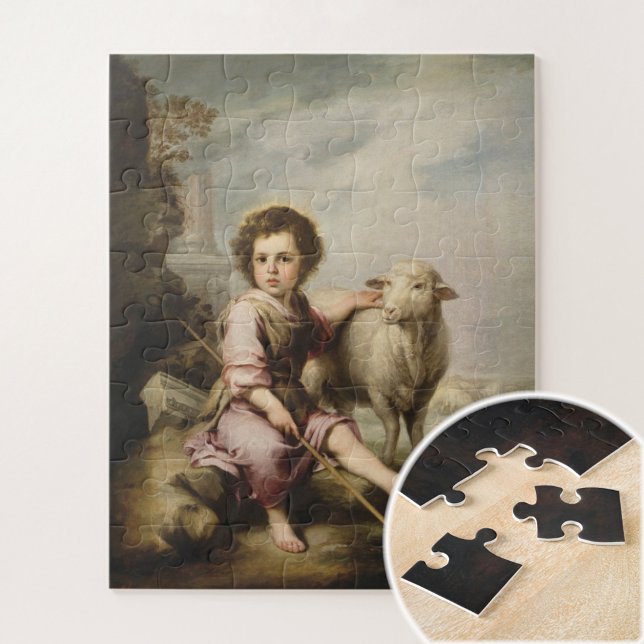 Der gute Hirte, Esteban Murillo Puzzle (Von Creator hochgeladen)