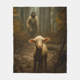 Der gute Hirte und das verlorene Lamm – Jesus & La Fleecedecke