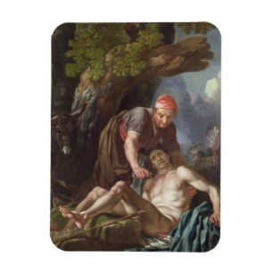 Der gute Samariter, c.1751-52 (Öl auf Leinwand) Magnet