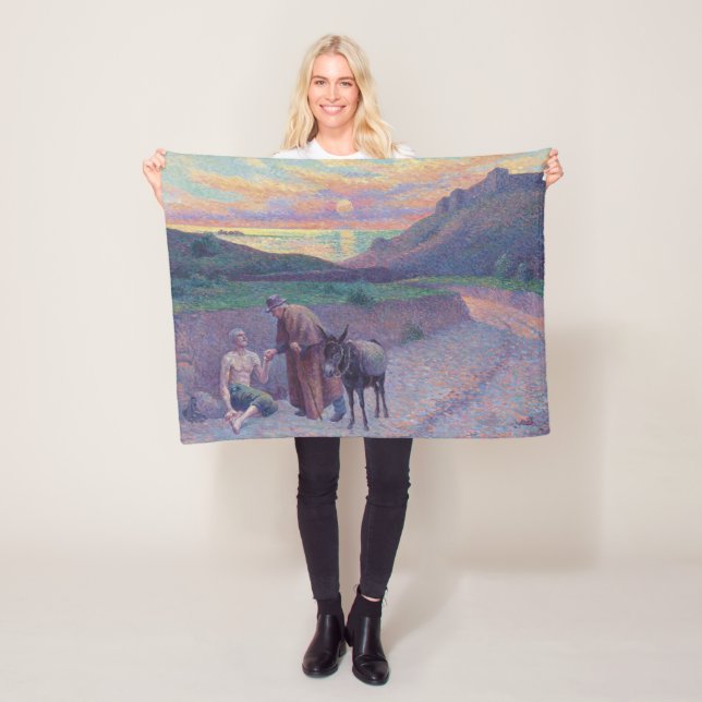 Der gute Samariter Fleecedecke (Beispiel)