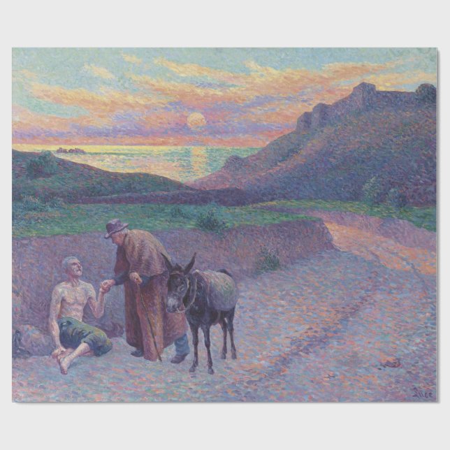 Der gute Samariter Geschenkpapier (Flach)