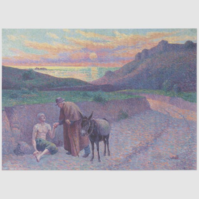 Der gute Samariter Seidenpapier (Vorderseite)