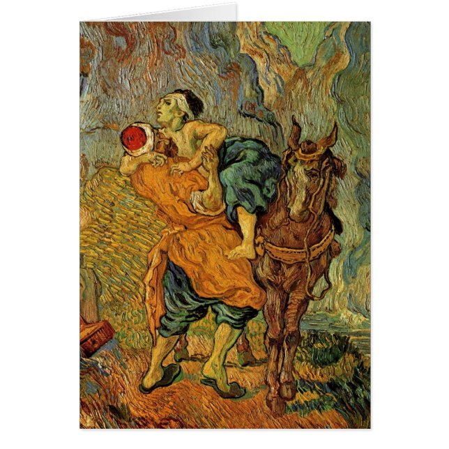 Der gute Samariter von Vincent van Gogh (Vorne)