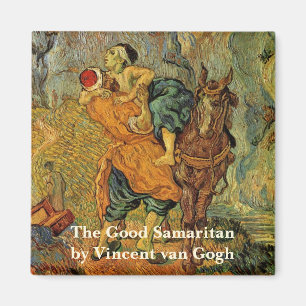 Der gute Samariter von Vincent van Gogh Magnet