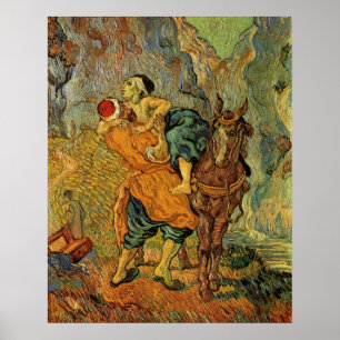 Der gute Samariter von Vincent van Gogh Poster