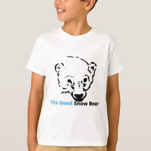 der gute Schneebär, einfaches Familiengeschenk T-Shirt
