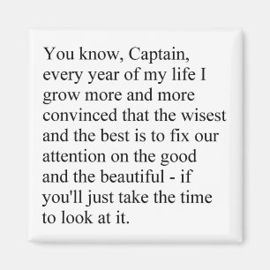 Der gute und schöne Magnet