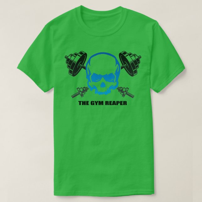 DER GYM-SENSENMANN T-Shirt (Design vorne)