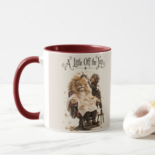 Der Haarschnitt des Löwen Tasse