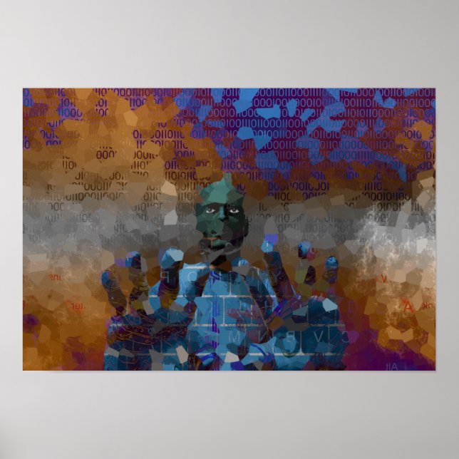 Der Hacker Poster (Vorne)