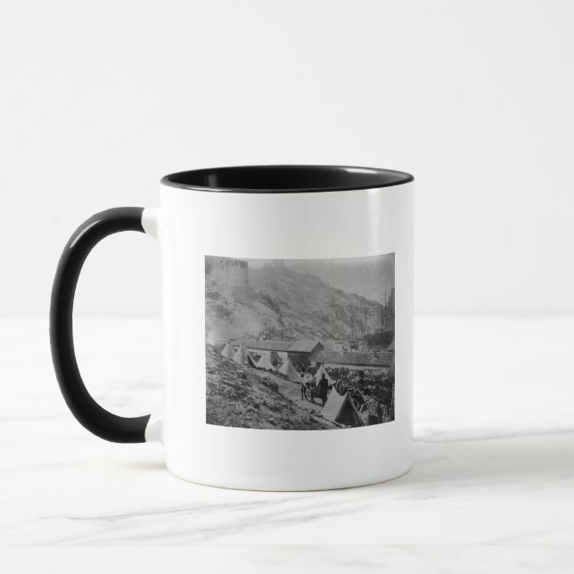 Der Hafen bei Balaklava Tasse (Links)