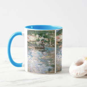 Der Hafen, Nizza von Berthe Morisot, Vintage Fine  Tasse