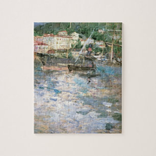 Der Hafen, Nizza von Berthe Morisot, Vintage Kunst Puzzle
