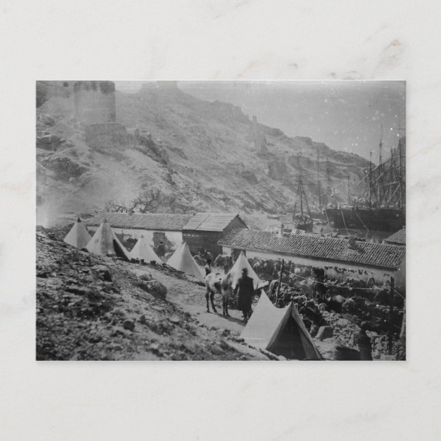 Der Hafen von Balaklava Postkarte (Vorderseite)