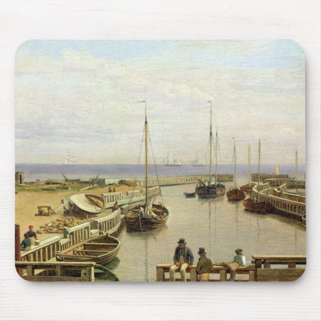 Der Hafen von Dragor, 1826 Mousepad (Vorne)